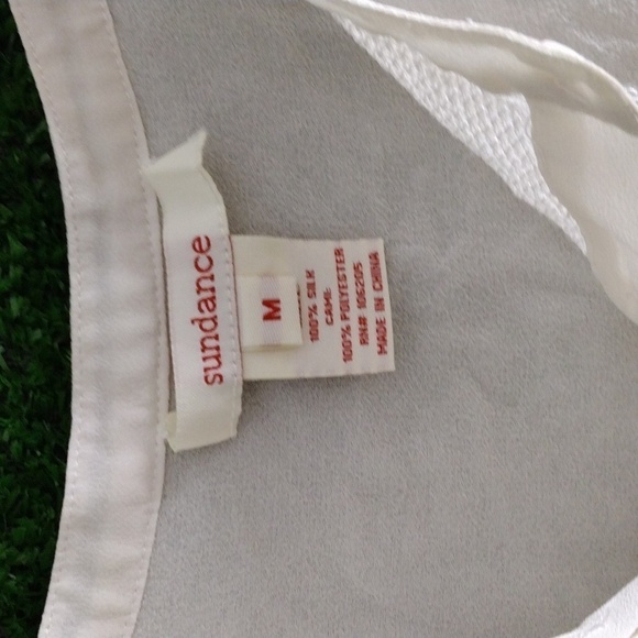 Sundance sheer button down blouse - Picture 2 of 4